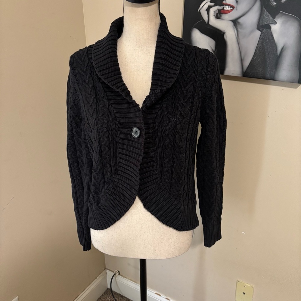 Coldwater Creek Cable Knit Sweater
